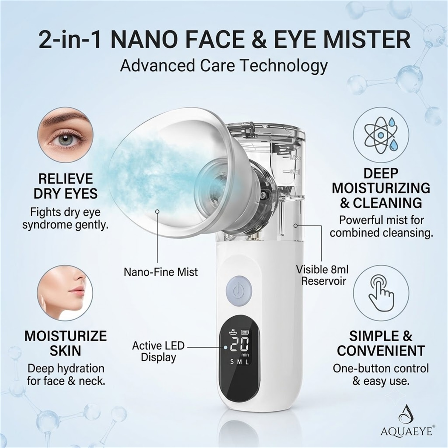 Mini Portable Facial Steamer - - đánh giá và giá Facial Steamer Nano