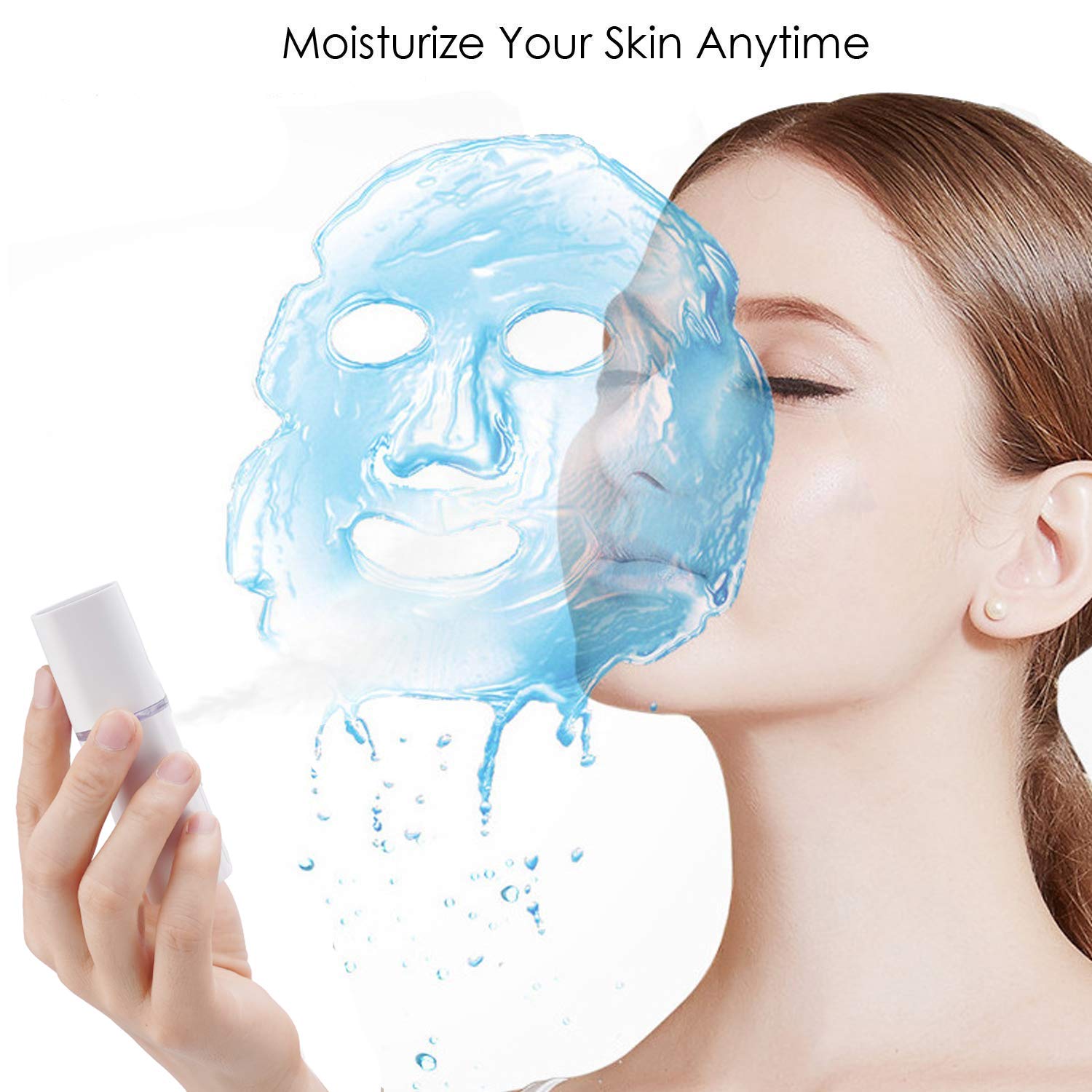 Sương Nano Mặt Phun USB Tạo Độ - đánh giá và giá Facial Steamer Nano