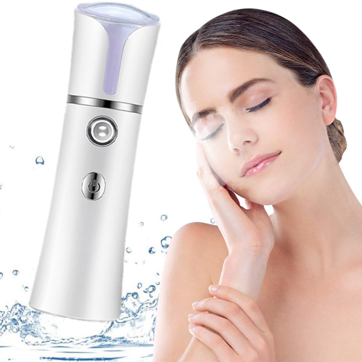 Sương Nano Mặt Phun USB Tạo Độ - đánh giá và giá Facial Steamer Nano