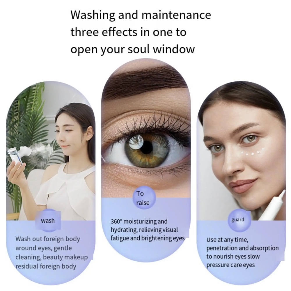 New Nano Sprayer Hot Cold Eye  - đánh giá và giá Facial Steamer Nano