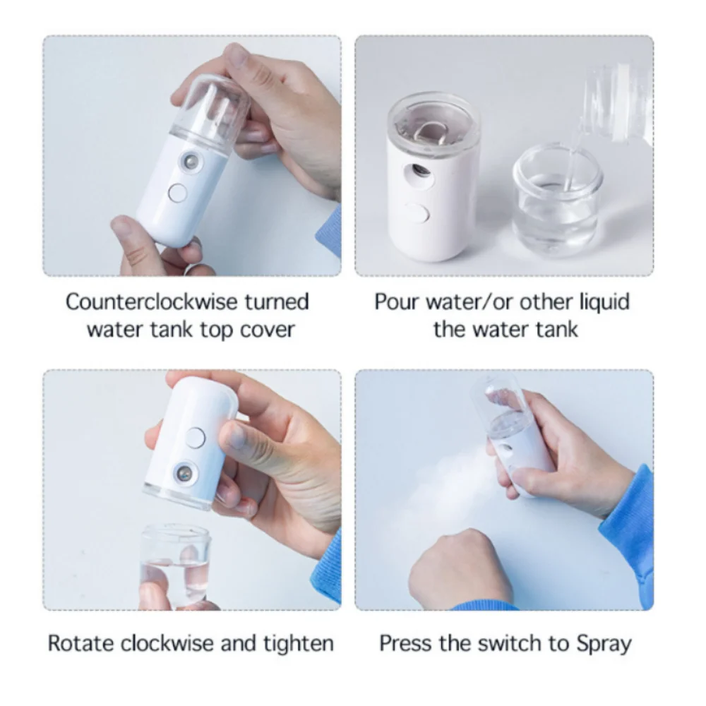 Portable Small Facial Steamer  - đánh giá và giá Facial Steamer Nano