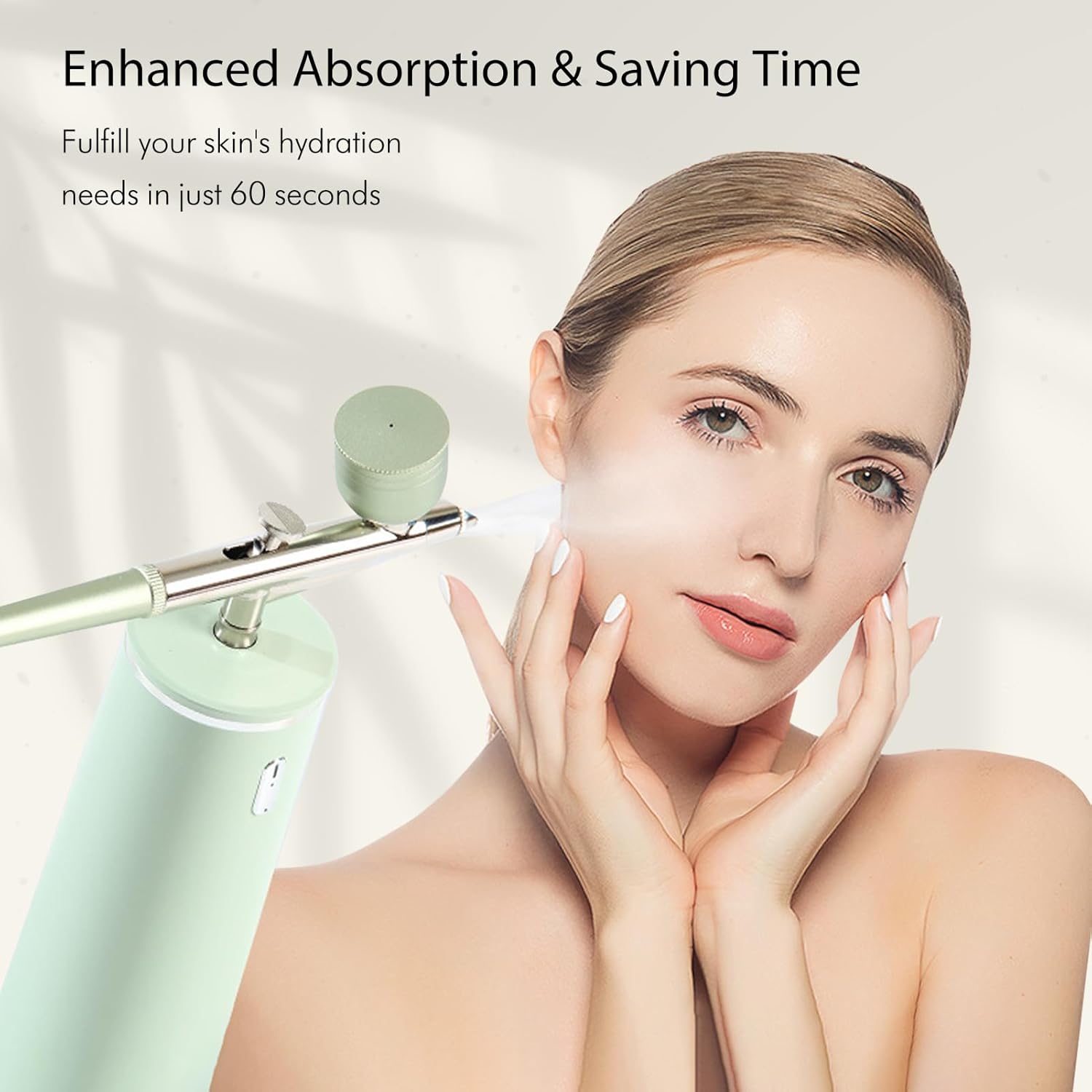 Nano Ionic Cold Mist Airbrush  - đánh giá và giá Facial Steamer Nano