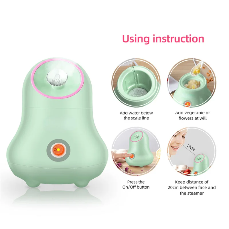 Fruit and Vegetable Facial Ste - đánh giá và giá Facial Steamer Nano