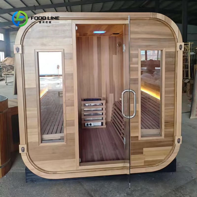 Customized Luxury Outdoor Saun - đánh giá và giá Spa Wellness Design