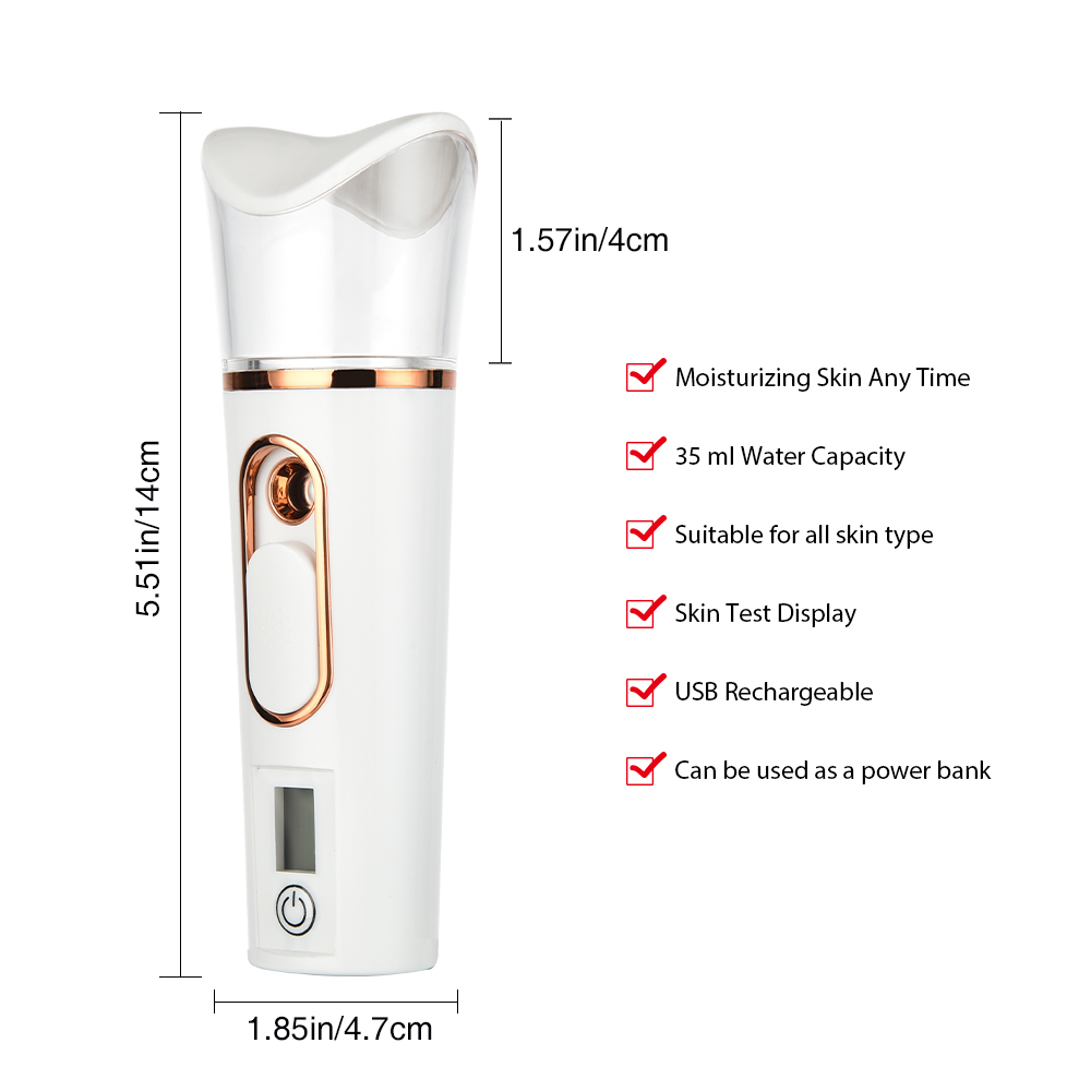 Face Steamer Nano Mister Spray - đánh giá và giá Facial Steamer Nano