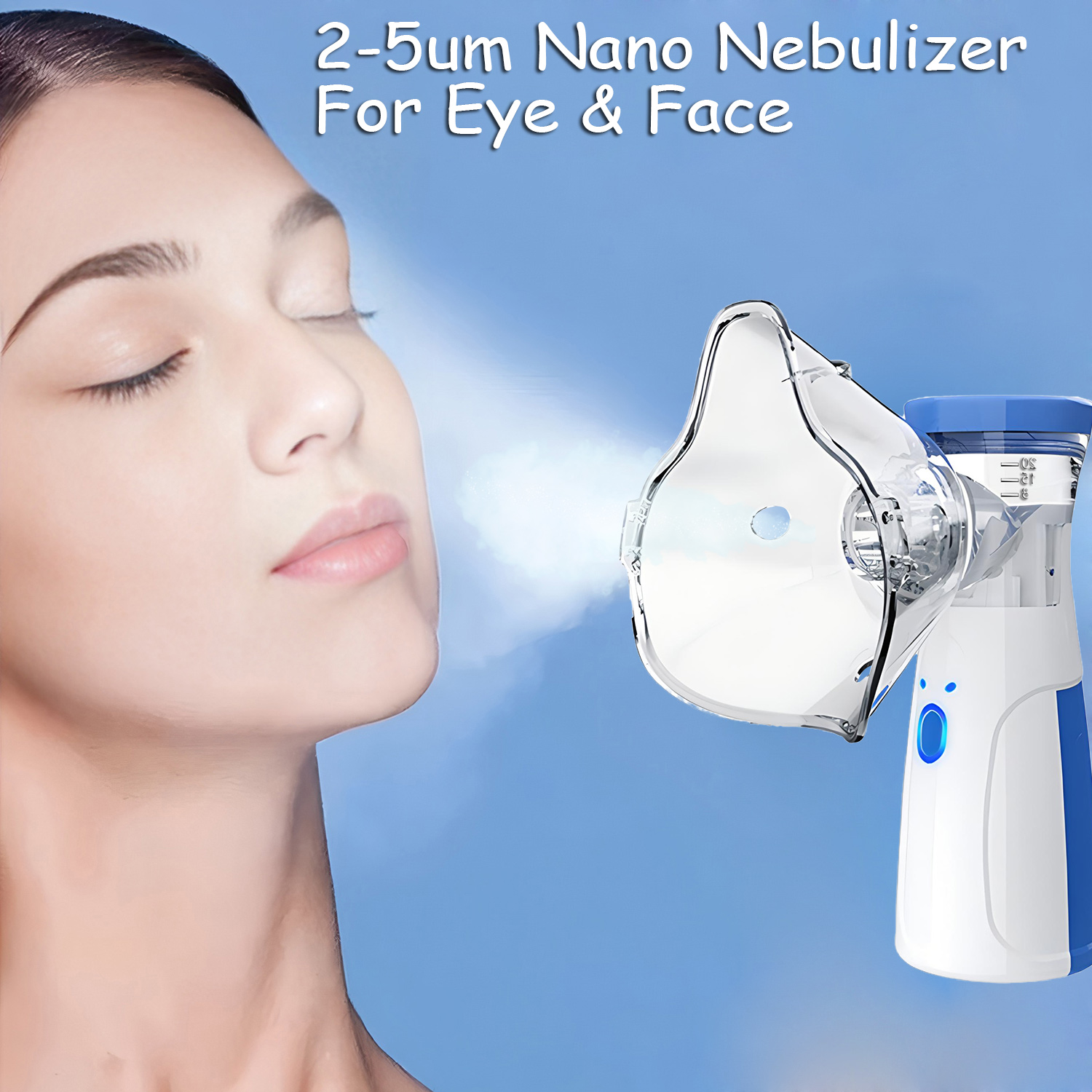 Mini Facial Steamer Silent Mes - đánh giá và giá Facial Steamer Nano